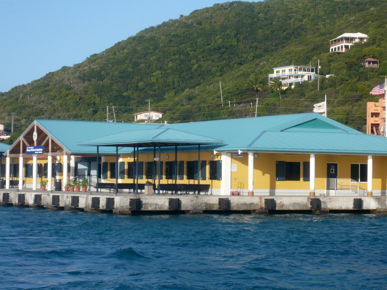 Red Hook ferry terminal, St. Thomas, January 2010