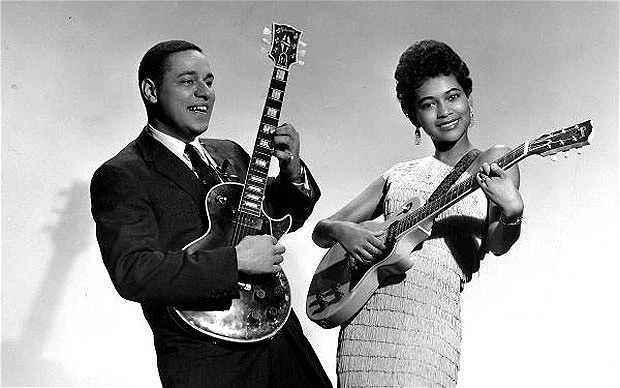 Mickey Baker and Sylvia Robinson as Mickey & Sylvia, 1956.